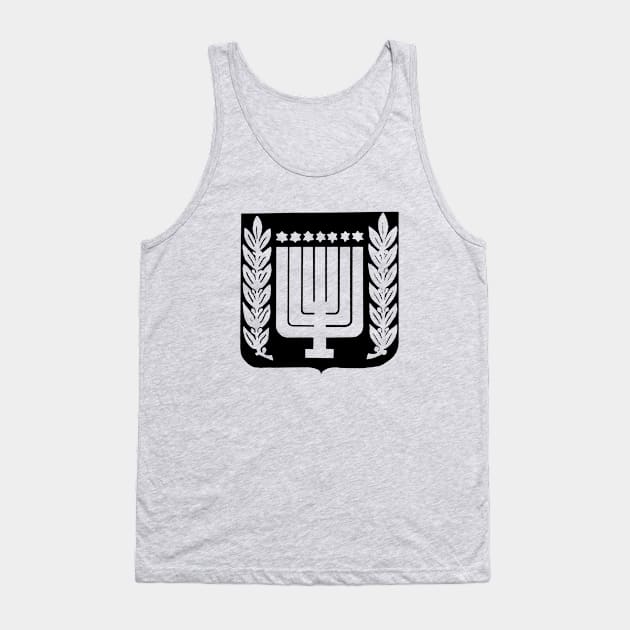 National Emblem of Israel Tank Top by EphemeraKiosk